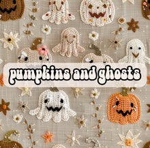 Load image into Gallery viewer, 6/9m jackolantern ls sr + 6/9 pumpkins+ghosts ls sr
