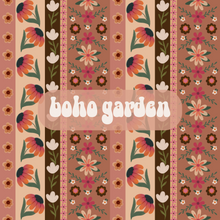 Load image into Gallery viewer, 18/24m boho garden Elena x coord mock neck ss + 18/24 flares (12/18length)

