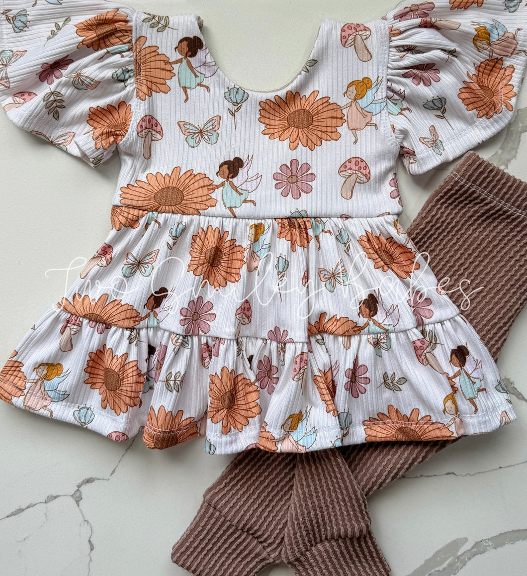 6/9m puff ss tiered magnolia top x leggings