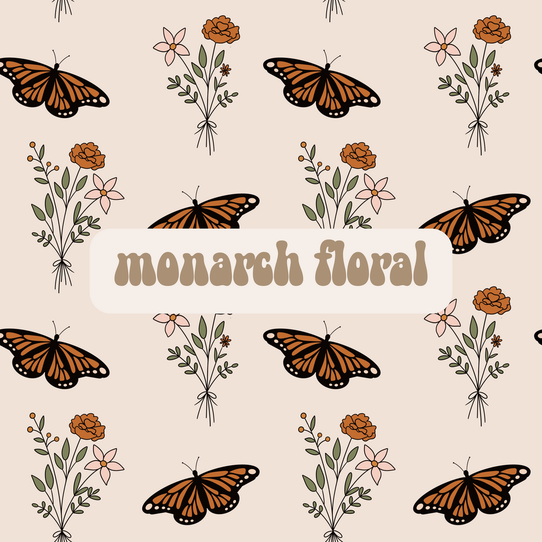 0/3m monarch floral oversized SR