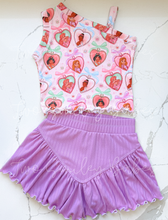 Load image into Gallery viewer, 3T ots top x retro girl skort
