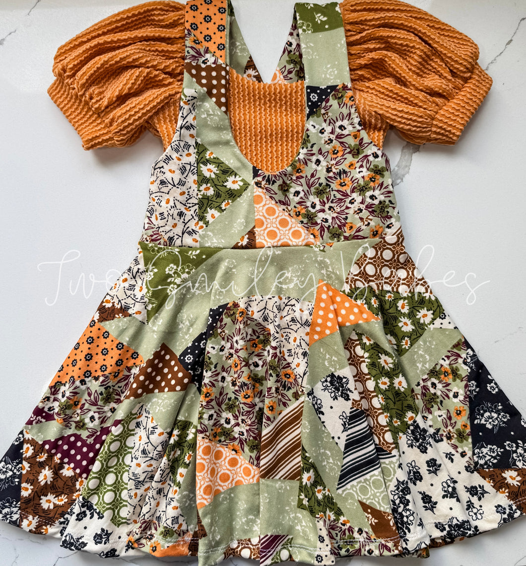 18/24m puff ss top x Elena dress