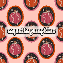 Load image into Gallery viewer, 3T it’s Halloween barrel pants + 3T coquette pumpkins Terran
