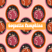 Load image into Gallery viewer, 3T coquette pumpkin oversized hoodie + 4T Halloween patchwork magnolia tiered dress
