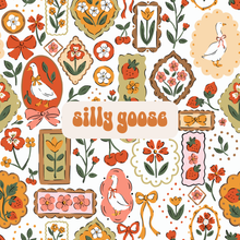 Load image into Gallery viewer, 3T fall floral mock neck LS + 3T silly goose mock neck LS
